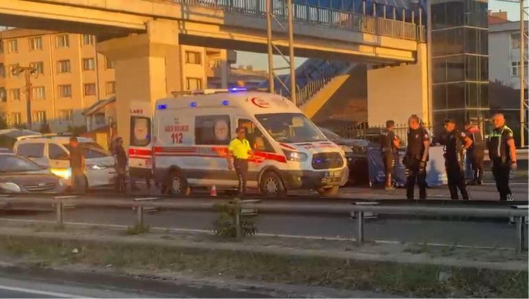 Motosiklet sürücüsünün öldüğü kazanın görüntüleri ortaya çıktı
