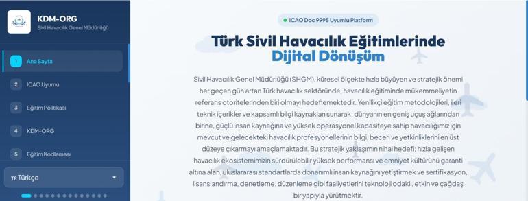 Şehit yakını ve gaziler için ücretsiz havacılık eğitimi