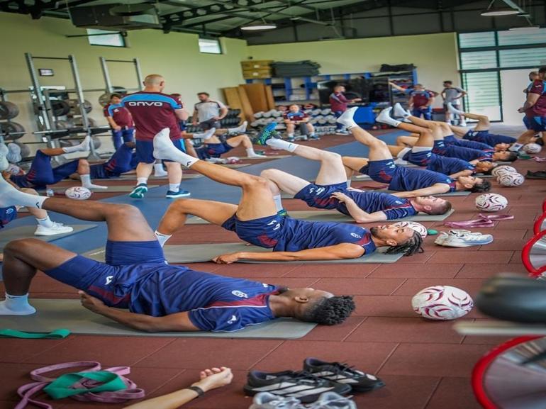 Trabzonspor’da yeni sezon hazırlıkları sürüyor