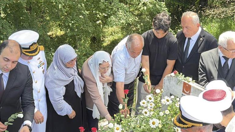 15 Temmuz şehidi imam, mezarı başında anıldı
