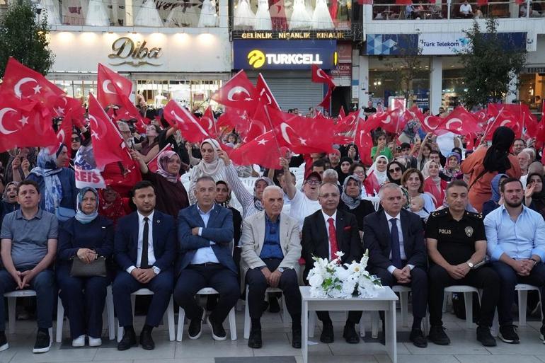 Ümraniyede 15 Temmuzun 10uncu yılında anma programı düzenlendi