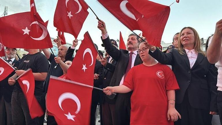 Samsunda 15 Temmuz anısına yürüyüş ve anma programı