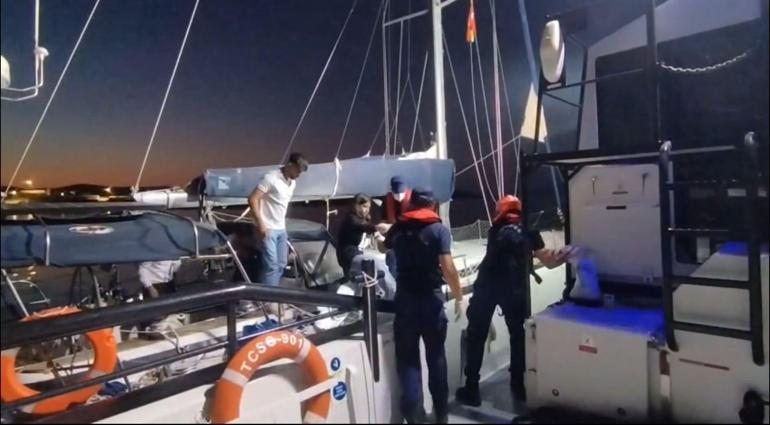 Muğla açıklarında 67 düzensiz göçmen yakalandı