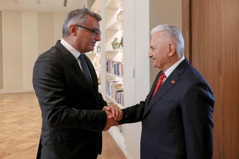 KKTC Cumhurbaşkanı Erhürman, TDT Aksakallar Konseyi Başkanı Yıldırımı kabul etti