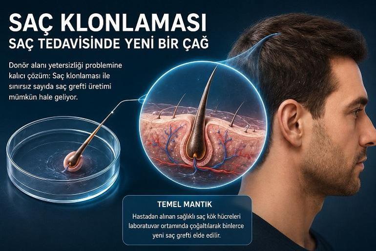 ‘Saç klonlaması, tedavide yeni bir çağın kapısını aralıyor’