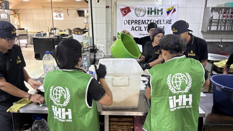 İHH’nın depremlerin yaşandığı Venezuela’ya yardımları sürüyor