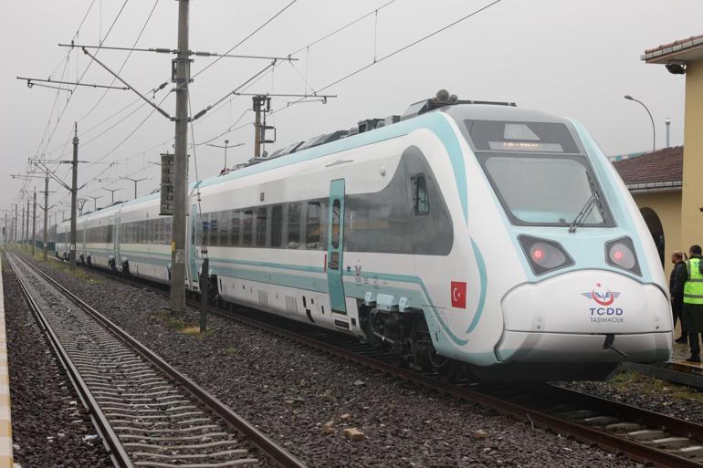 Milli elektrikli trenlerin yeni rotası Edirne