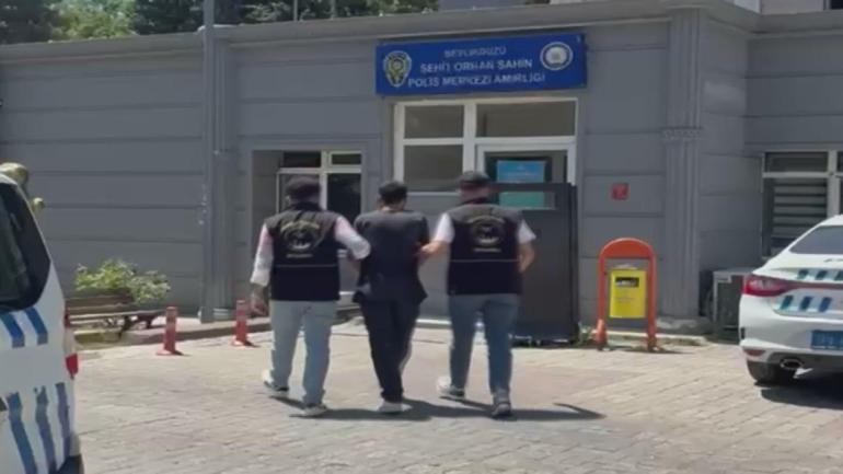 Beylikdüzünde dairelerin kapı zillerini söküp çalan şüpheli yakalandı
