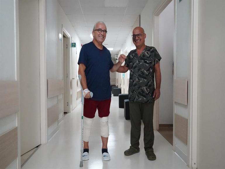 Sanatçı Sabri Özmener, ağrılarından yapay zeka destekli tedaviyle kurtuldu