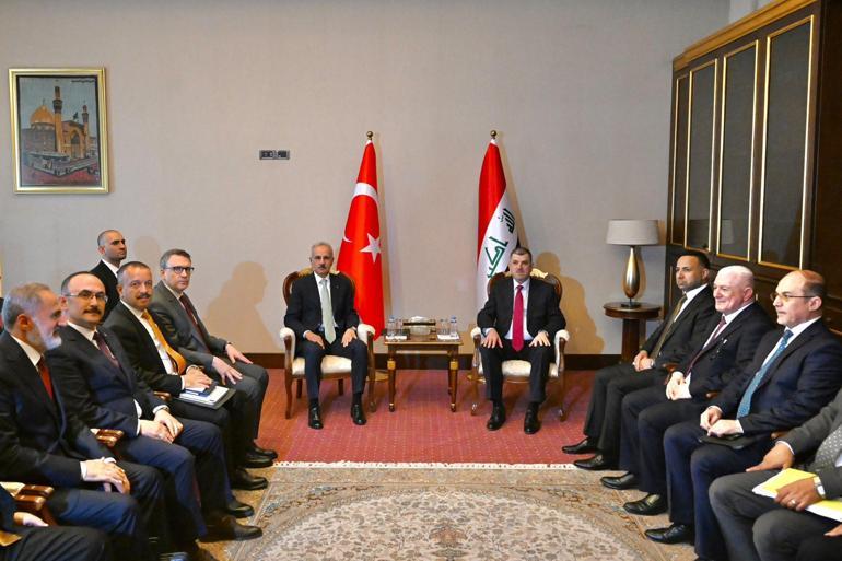 Ulaştırma ve Altyapı Bakanı Abdulkadir Uraloğlu, Irak’ta