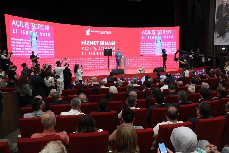 Bakan Yardımcısı Gürcan ve Hisarcıklıoğlu, ETO hizmet binasının açılışına katıldı