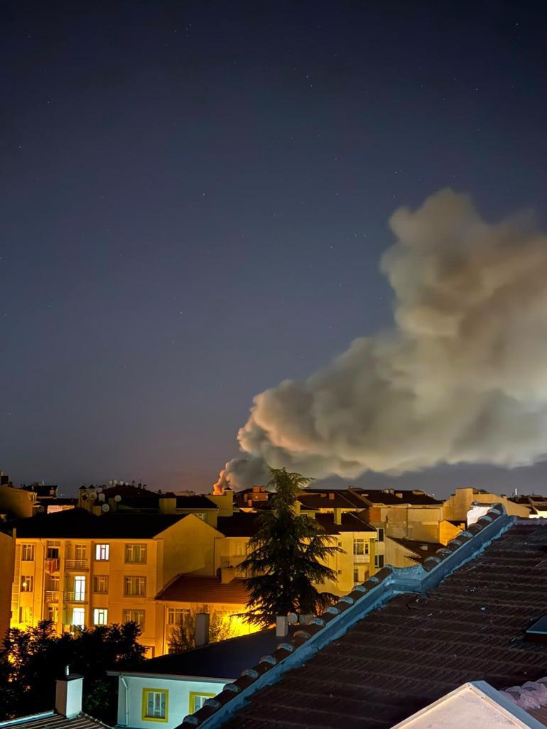 Eskişehir’de TEI yerleşkesinde yangın