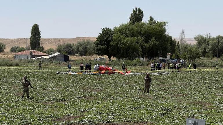 Ankarada eğitim helikopteri düştü; 2 yaralı