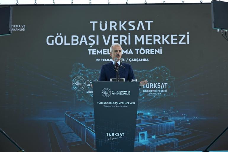 Türksat Gölbaşı Veri Merkezinin temeli atıldı