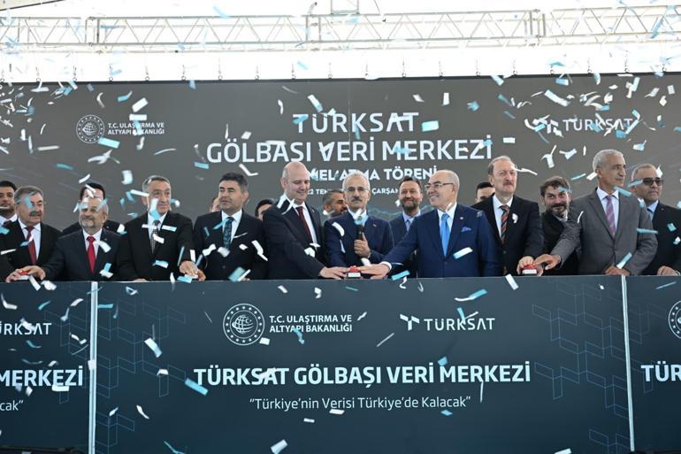 Türksat Gölbaşı Veri Merkezinin temeli atıldı