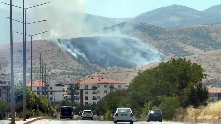 Afyonkarahisarda orman yangını