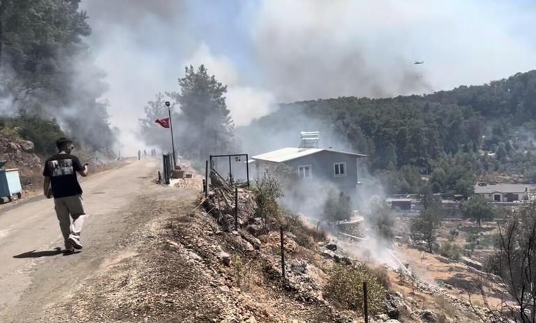 Muğlada orman yangını