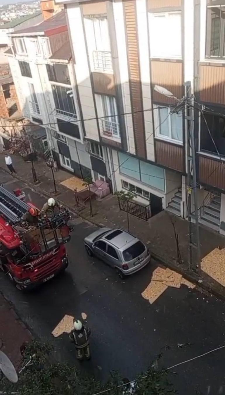 İstanbul’da fırtına; bazı ilçelerde ağaçlar devrildi, çatılar uçtu