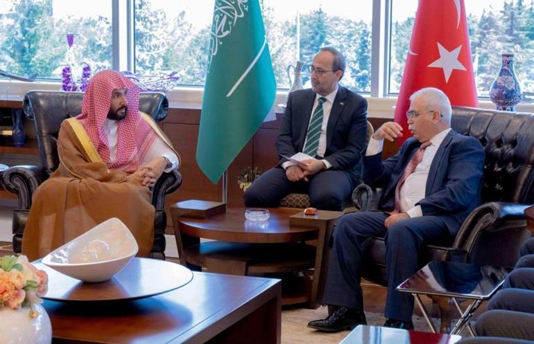 AYM Başkanı Özkaya, Suudi Arabistan Adalet Bakanı ile görüştü