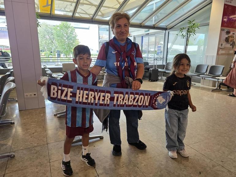 Trabzonspora Avusturyada coşkulu karşılama