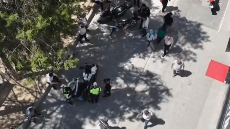 Kırıkkale’de dron destekli trafik denetimi
