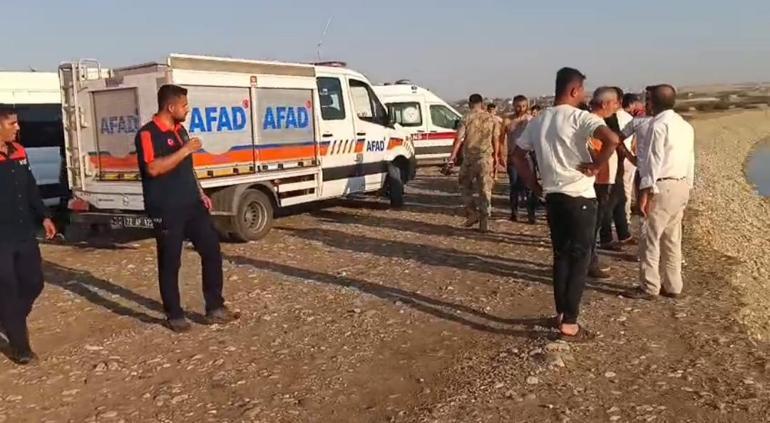 Batmanda çaya giren çocuk boğuldu, babasını ekipler kurtardı