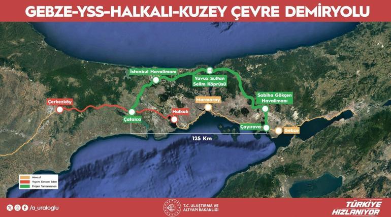 İstanbul Kuzey Demir Yolu Geçişi Projesinde ihale 14 Ekimde