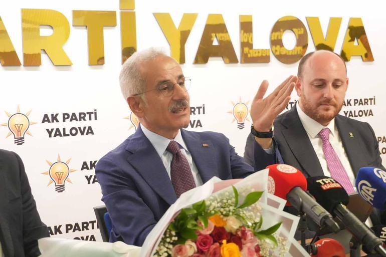 Bakan Uraloğlu: Yalova-Armutlu Yolu seyahat süresini 1 saatten 30 dakikaya düşürdük
