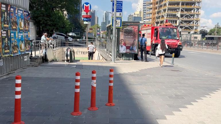 Şişli’de görme engelli kişi metro raylarına düştü; itfaiye kurtardı