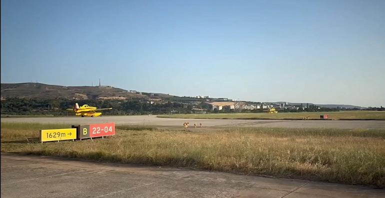 Bakan Yumaklı: Fransa için 2 yangın söndürme uçağımız yola çıktı
