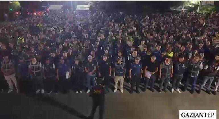 Gaziantep merkezli 14 ilde Narko Kapan operasyonu; 382 gözaltı