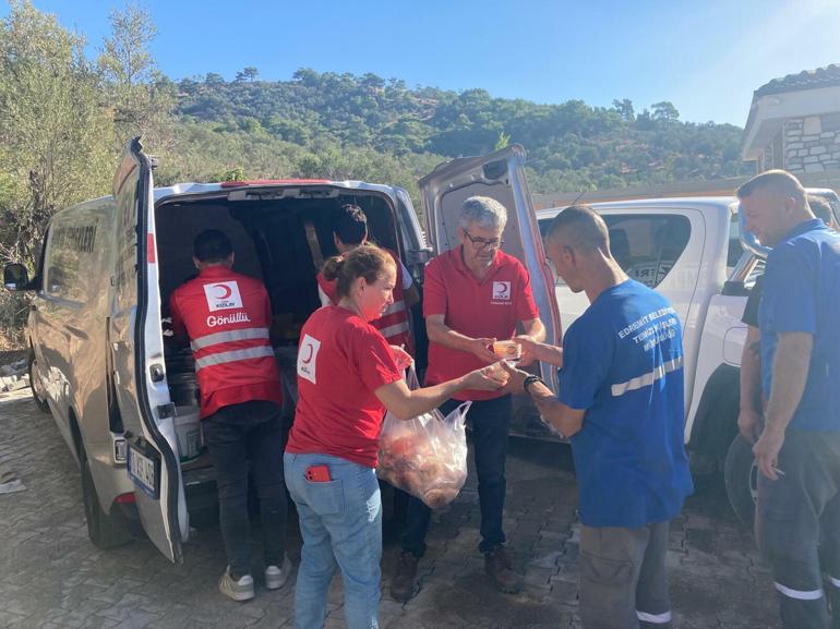 Balıkesir Edremitteki yangın 2nci gününde