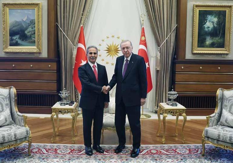 Cumhurbaşkanı Erdoğan, Irak Yüksek Yargı Konseyi Başkanı Zeydan’ı kabul etti