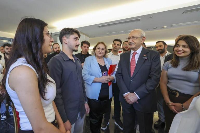Kılıçdaroğlu, tercih dönemindeki üniversite adaylarıyla görüştü