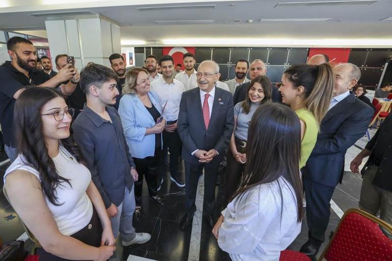 Kılıçdaroğlu, tercih dönemindeki üniversite adaylarıyla görüştü