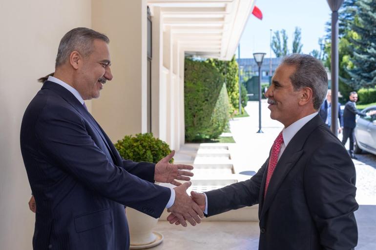 Bakan Fidan, Irak Yüksek Yargı Konseyi Başkanı Zeydan ile görüştü