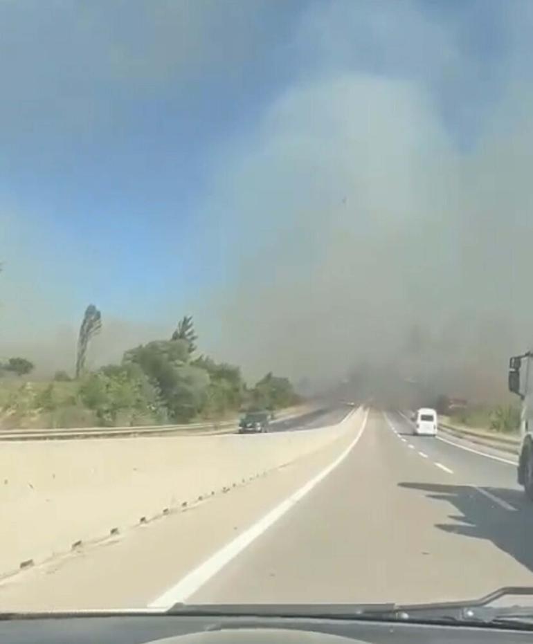 Çanakkale Biga’da tarım arazisinde yangın