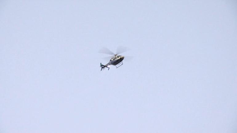 İstanbul İl Emniyet Müdürü Yıldız, Esenyurtta helikopter destekli asayiş denetimine katıldı