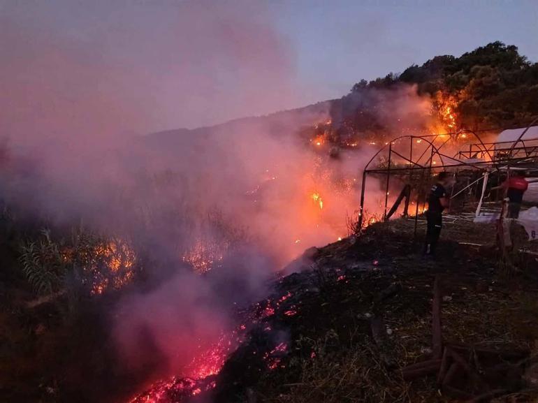 Antalyada 3 günde 8 ilçede 34 yangın çıktı