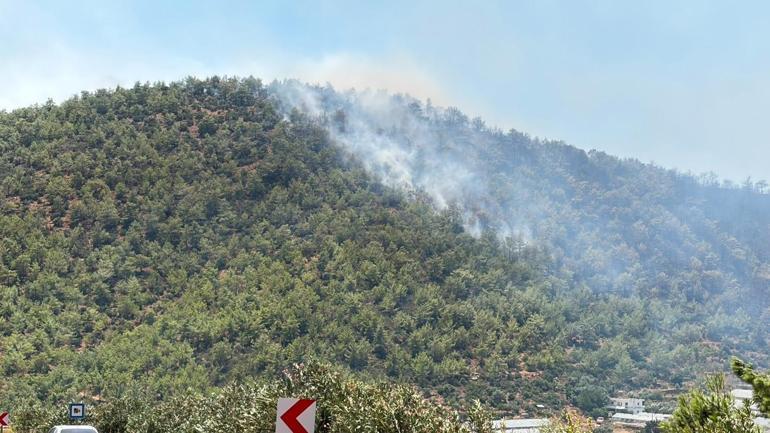 Mersin’deki orman yangını ikinci gününde kontrol altına alındı