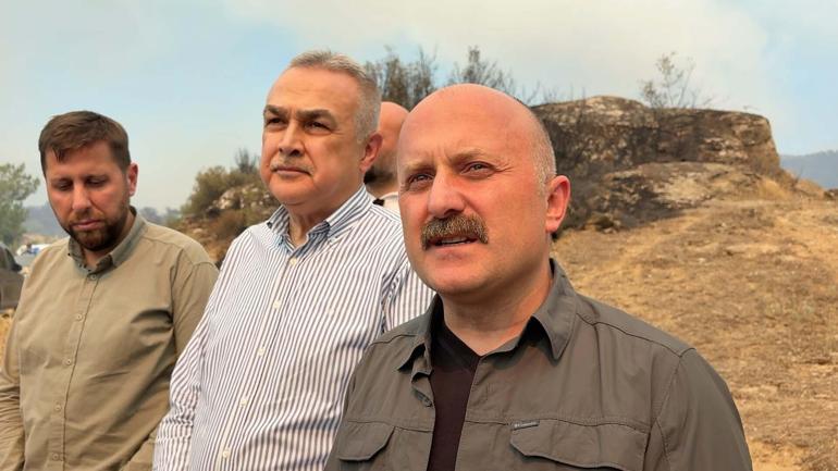 Aydındaki orman yangını 2’nci gününde
