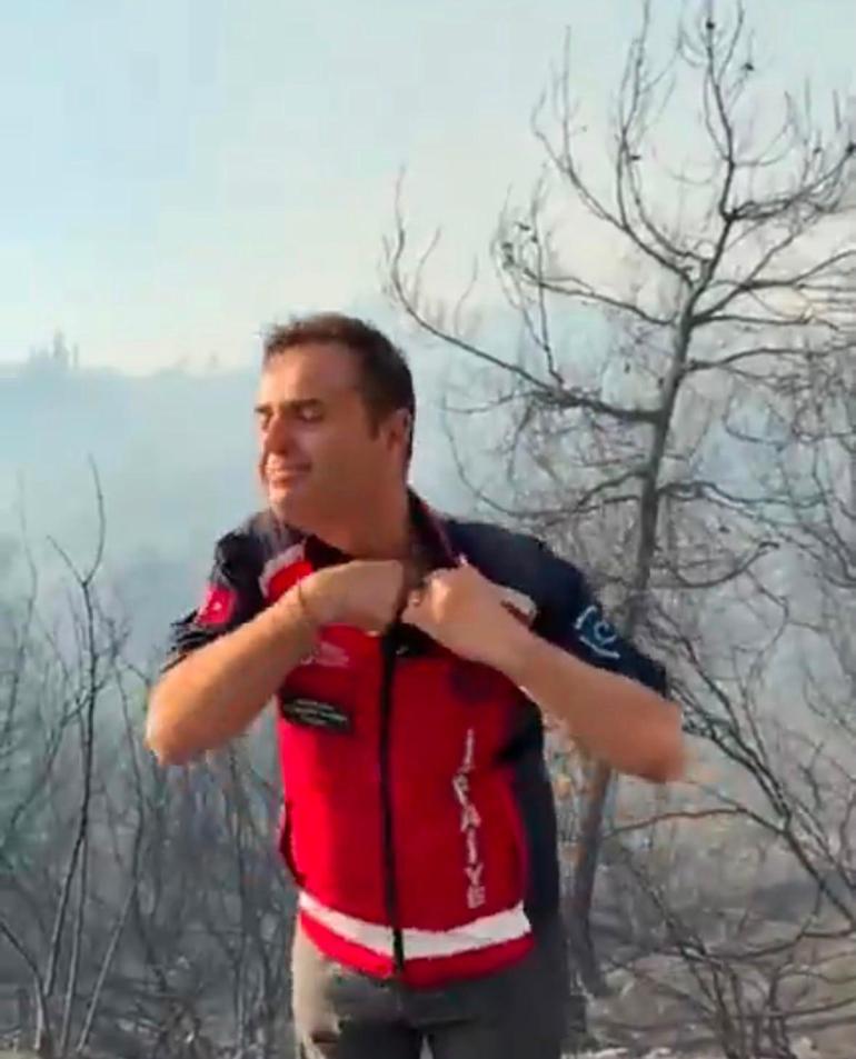 Balıkesir Susurluk’ta orman yangını