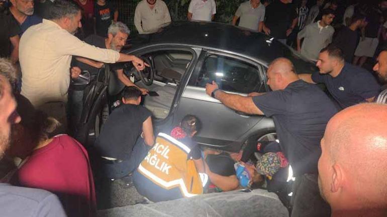 Kazaya karışmamak için manevra yapıp ağaca çarptı: 1 yaralı