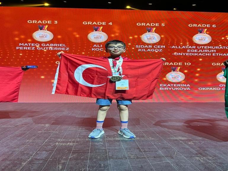 Ali ve Sidar, STEM Olimpiyatlarında matematikte dünya şampiyonu oldu