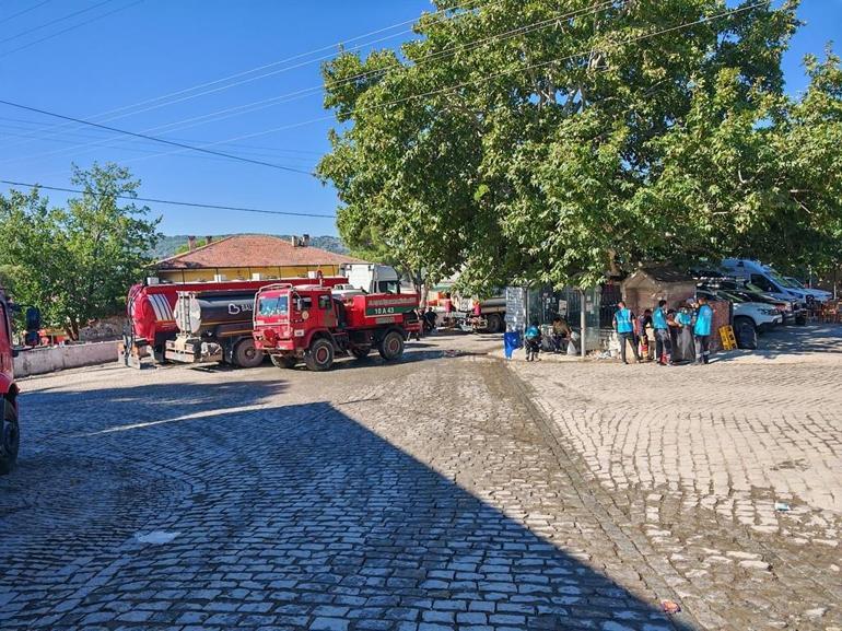 Balıkesir Gömeçteki orman yangını 4üncü gününde