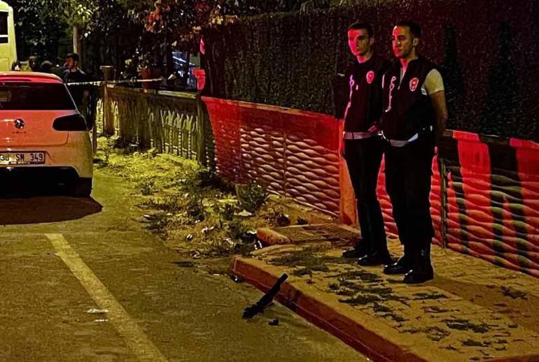 Sokaktaki silahlı kavgada tesadüfen olay yerinde bulunan çift yaralandı