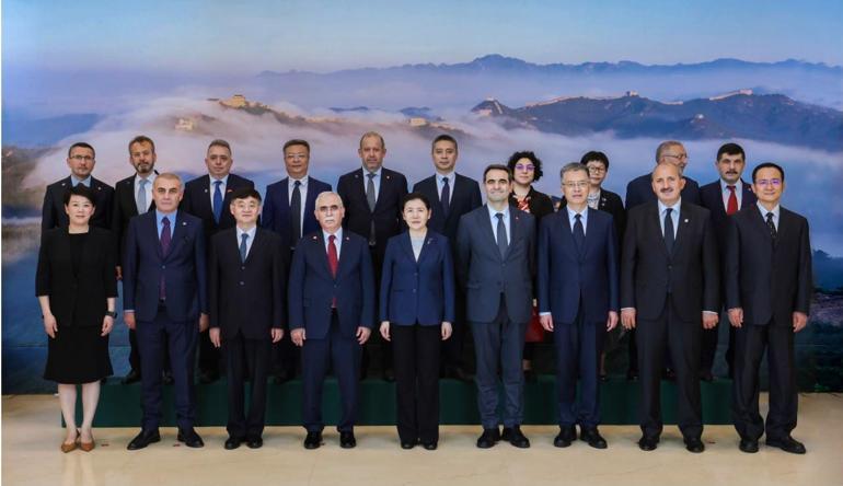 AYM Başkanı Özkaya ve beraberindeki heyetten Çine çalışma ziyareti