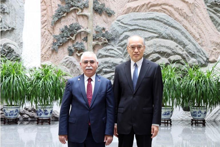 AYM Başkanı Özkaya ve beraberindeki heyetten Çine çalışma ziyareti
