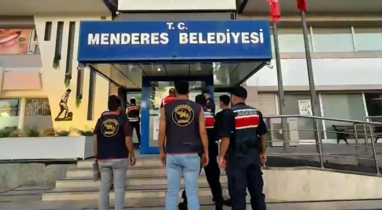 Menderes Belediyesi’ne operasyon: Başkan Çiçek dahil, 13 şüpheli gözaltına alındı