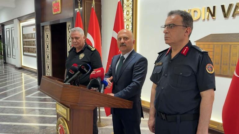 Vali Varol: Çinedeki orman yangınına ilişkin 2 kişi gözaltına alındı